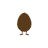 speckled egg in a nest