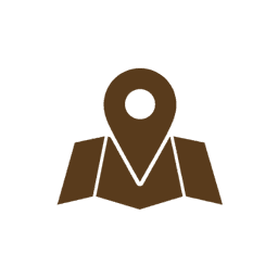 map with a location pin
